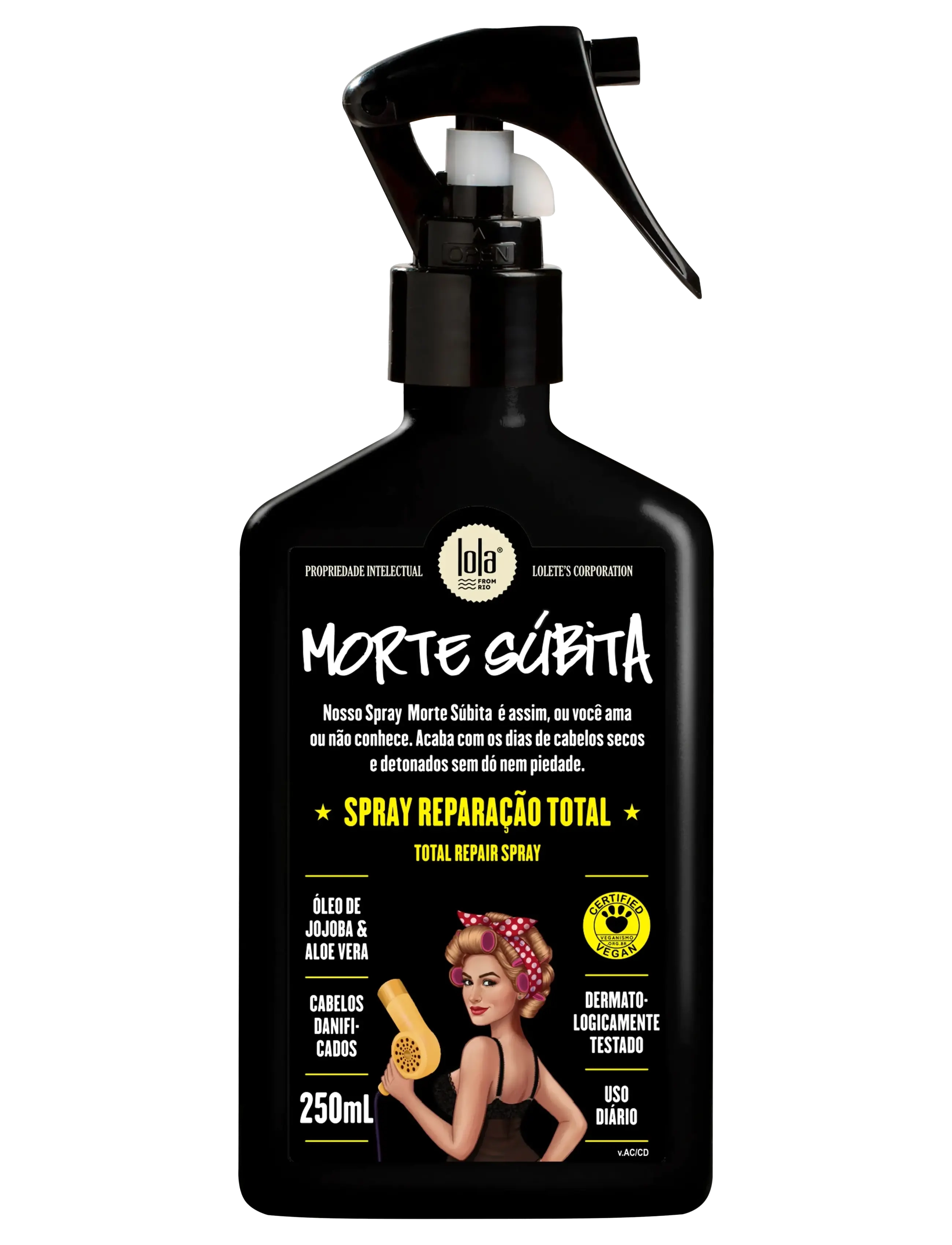 LOLA from RIO Lola Morte Subita Repair Sprayl, Leave-in Behandling, Nude, Str: 250 ML
