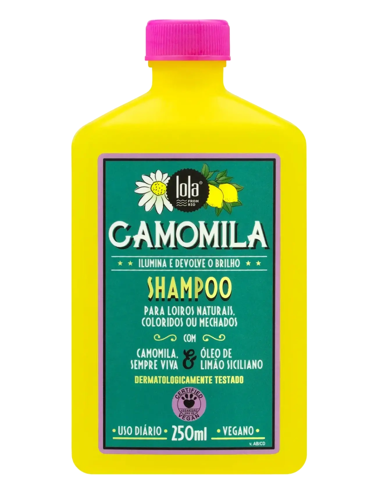 LOLA from RIO Lola Camomila Blonde Shampoo, Shampoo, Nude, Str: 250 ML