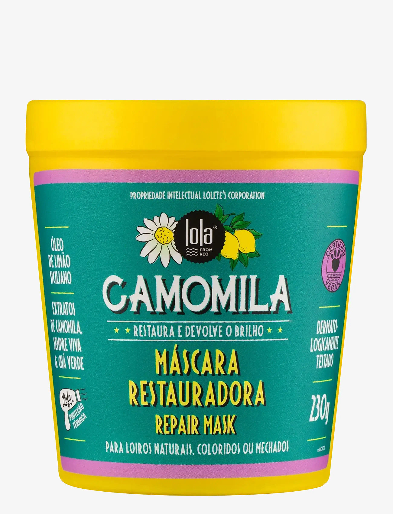 LOLA from RIO - LOLA CAMOMILA Repair Blonde MASk - hårmasker - clear - 0