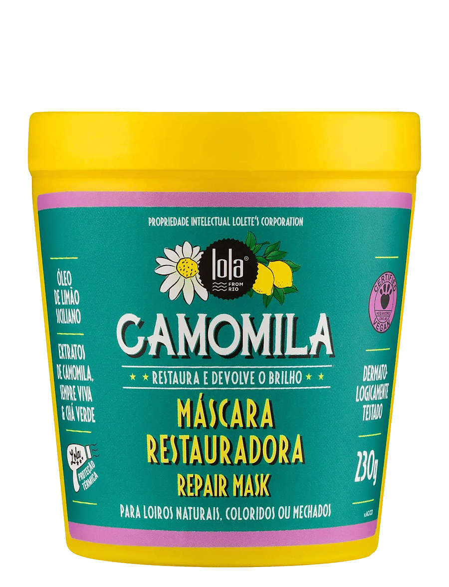 LOLA from RIO - LOLA CAMOMILA Repair Blonde MASk - juuksemaskid - clear - 0