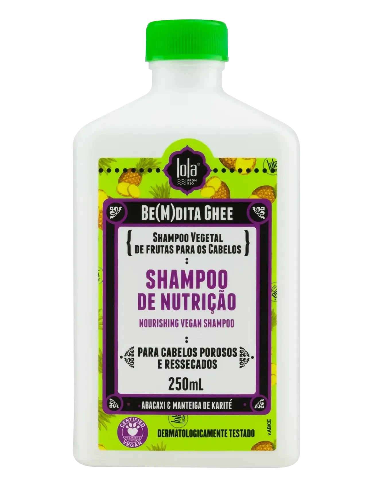 LOLA from RIO Lola Be(M)Dita Ghee Nutrition Schampo Banana Aloe Vera, Shampoo, Nude, Str: 250 ML