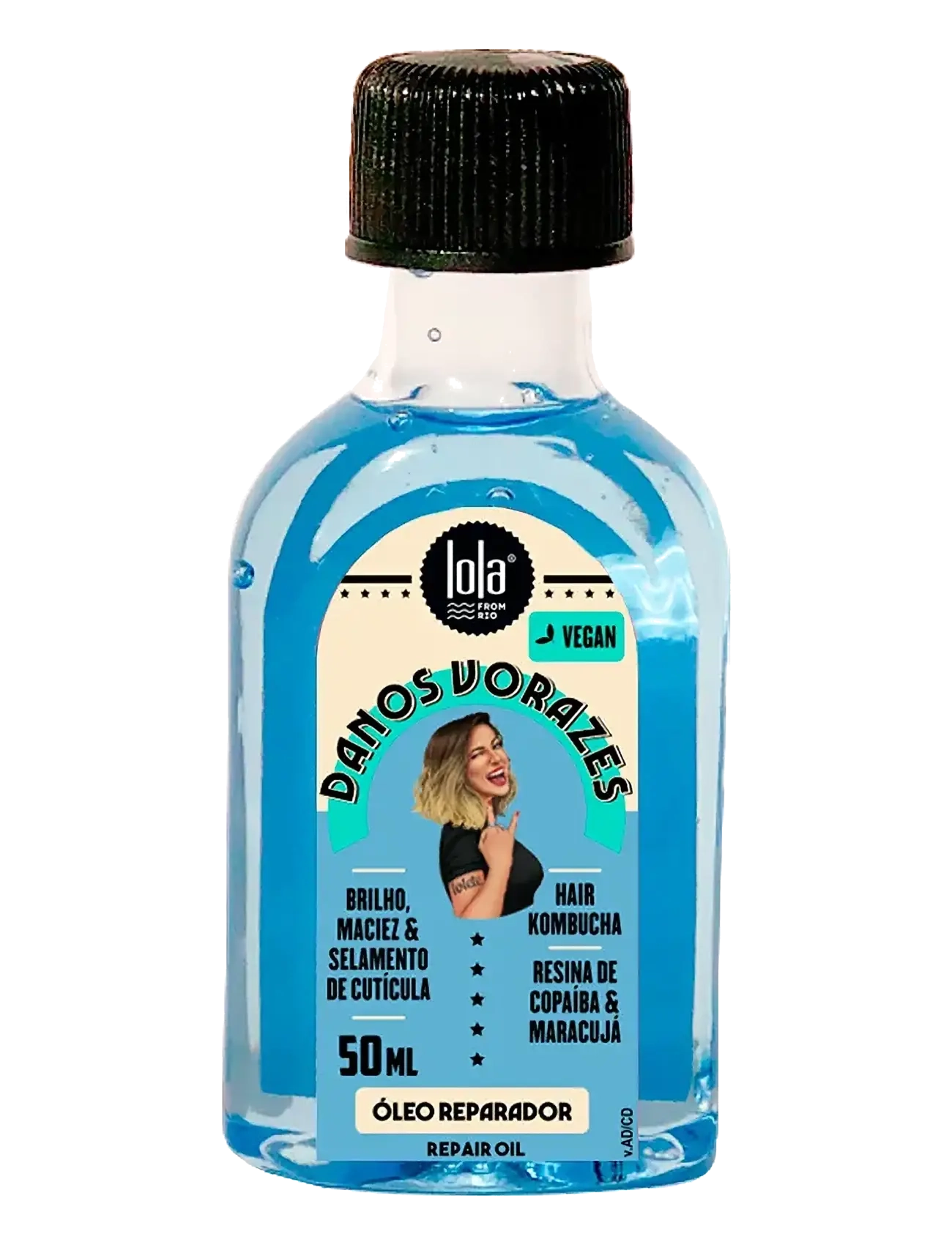 LOLA from RIO Lola Danos Vorazes Repair Oil, Hair Vinegar & Dressing Bottles, Nude, Str: 50 ML