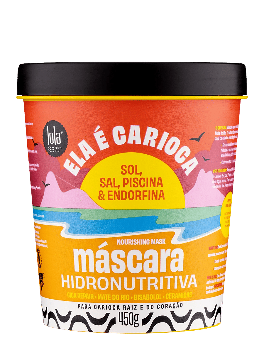 LOLA from RIO - LOLA ELA É CARIOCA MASK HYDRATING - juustele - clear - 0
