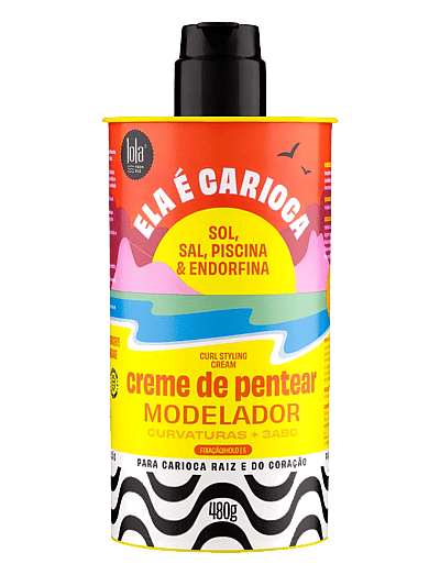 Lola Ela é Carioca Creme De Pentear 3abc - Solbeskyttelse