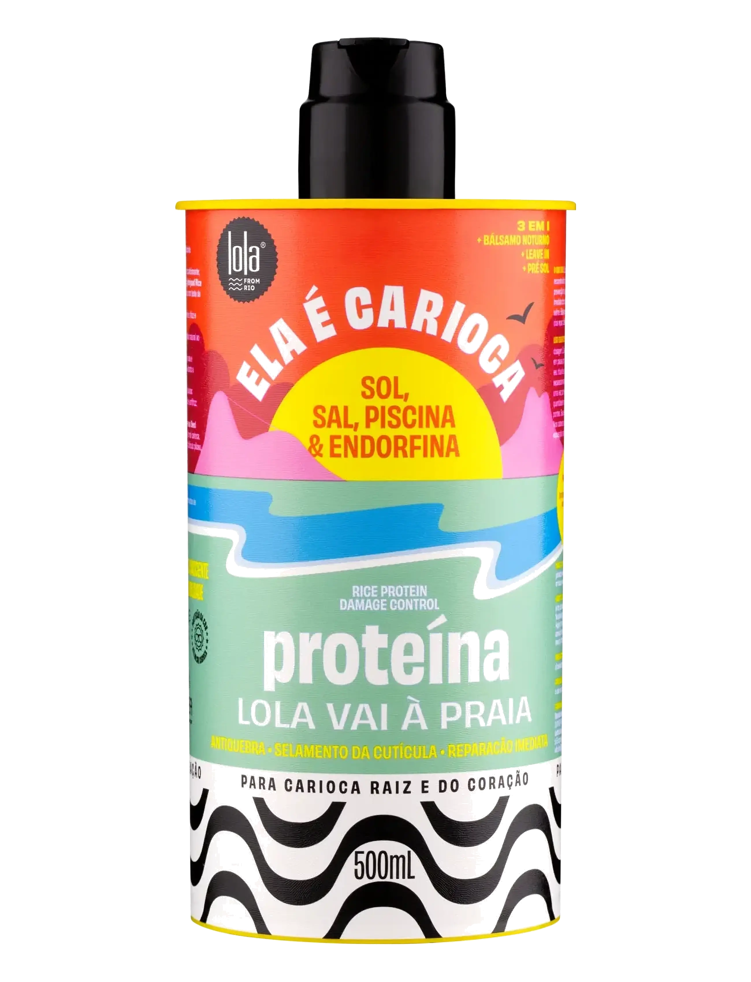 Hårfornyelsesbehandling Lola Cosmetics Ela É Carioca Protein 500 g