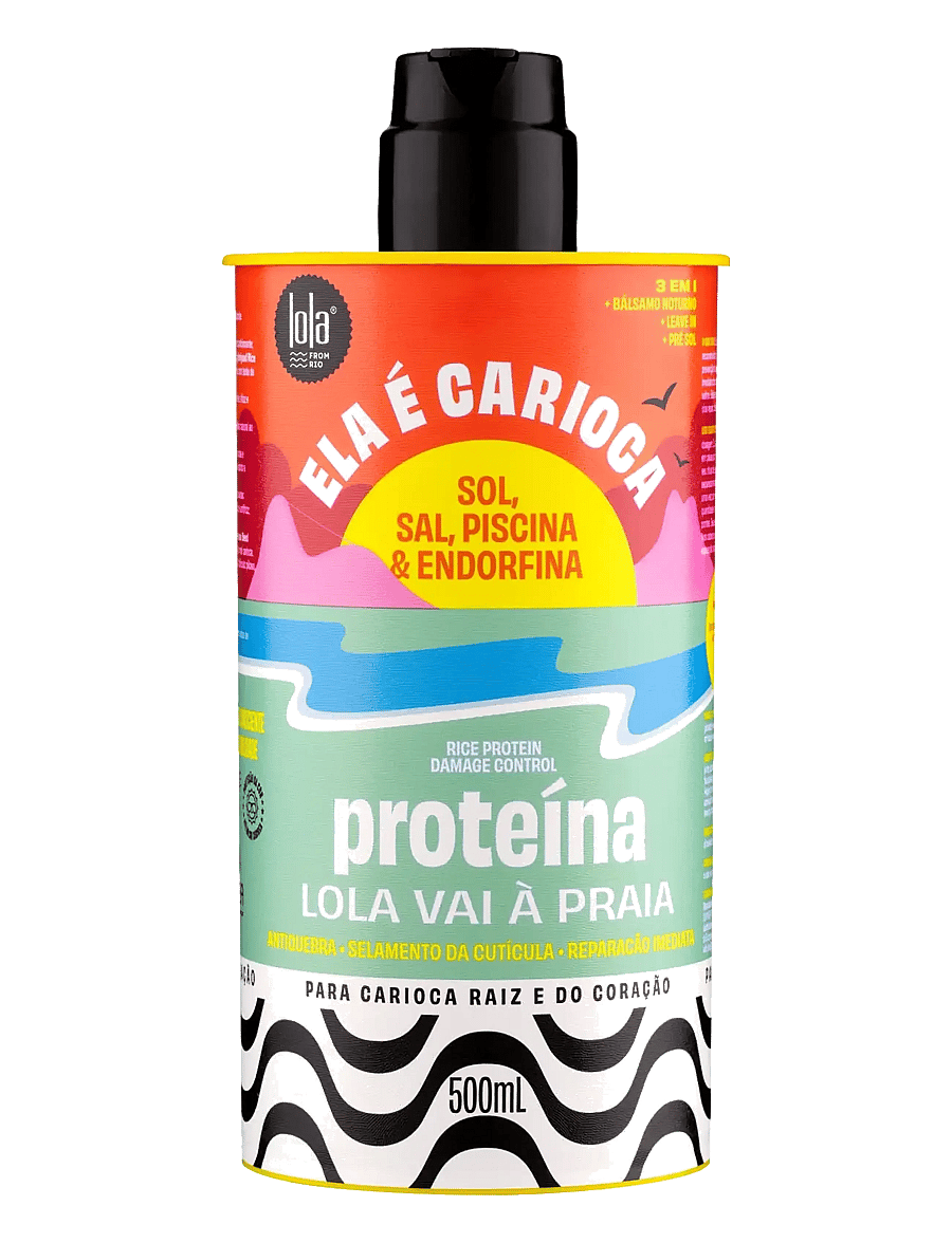 LOLA from RIO - LOLA ELA É CARIOCA PROTEIN - juustele - clear - 0