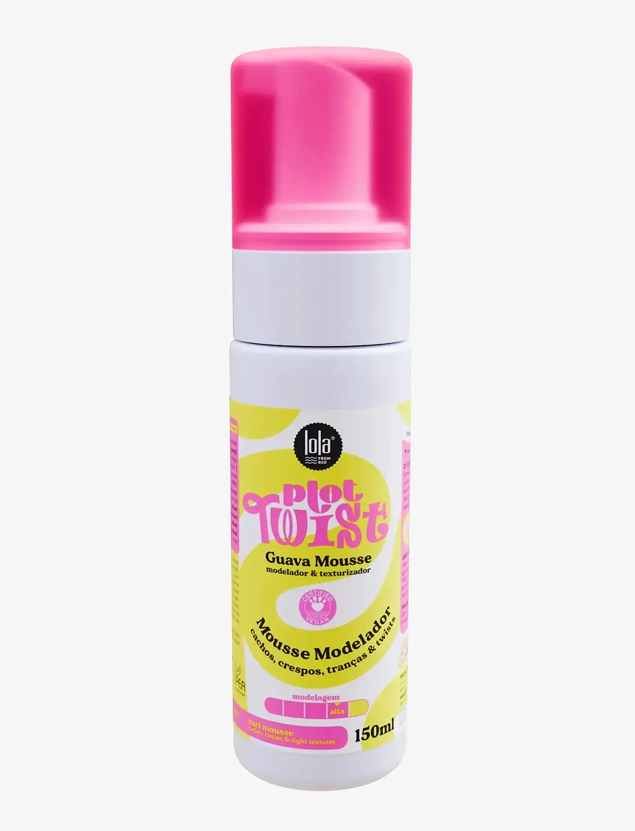 LOLA from RIO - LOLA PLOT TWIST - GUAVA MOUSSE - hårmousser - clear - 0
