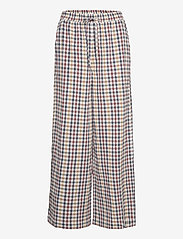 Lollys Laundry - Liam Pants - wide leg trousers - check print - 0