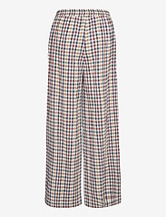 Lollys Laundry - Liam Pants - bukser med brede ben - check print - 1