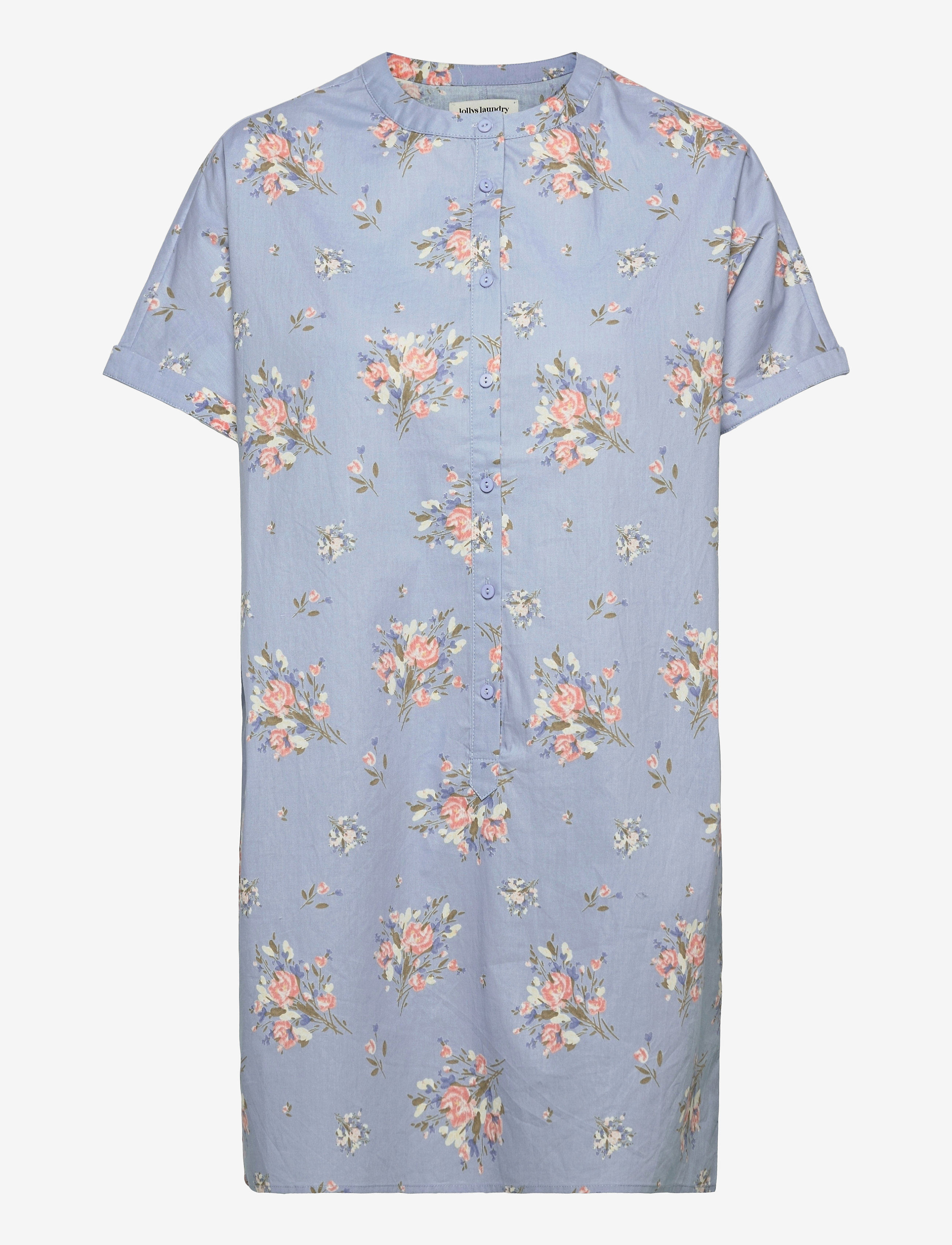 LOLLYS LAUNDRY Malou Tunika Blau - S - Damen