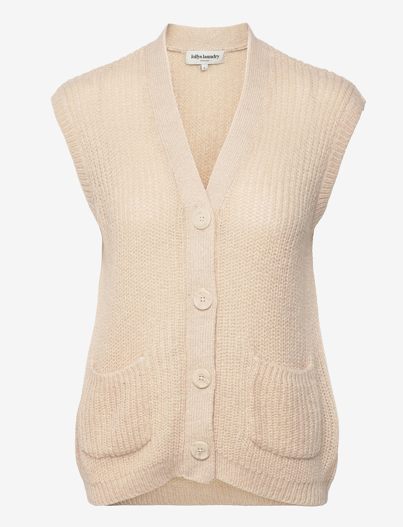Lollys Laundry - Celine Vest - 02 creme - 0