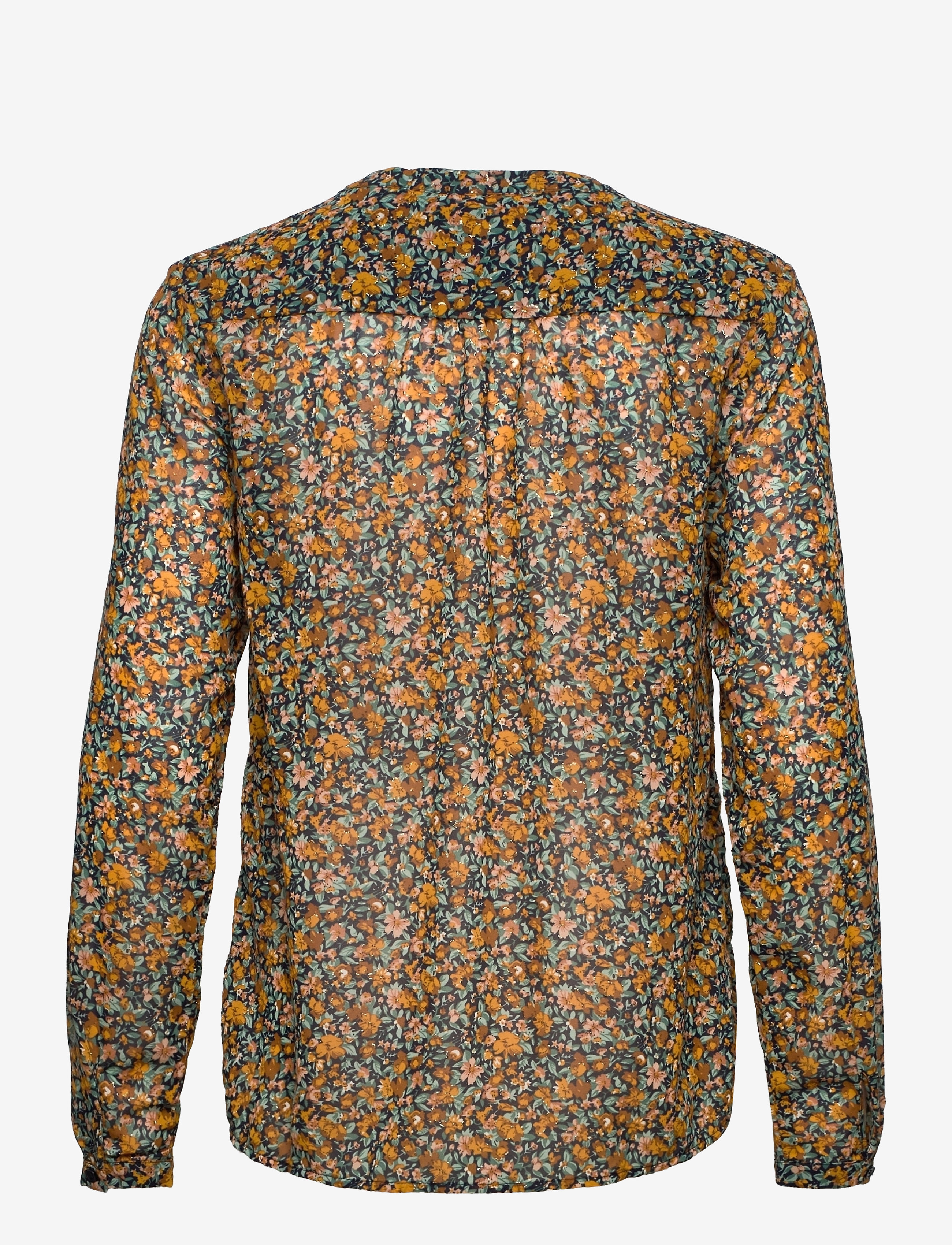 Lollys Laundry - Singh Shirt - langärmlige blusen - 74 flower print - 1