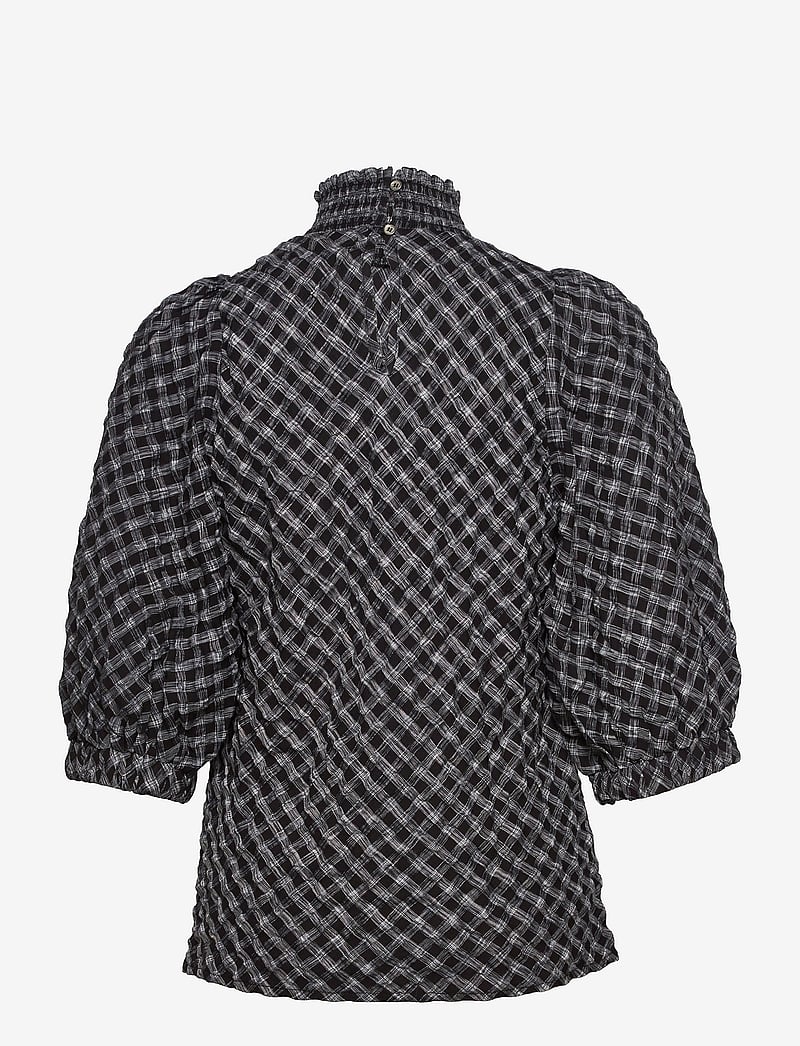 Lollys Laundry - Bobby Top - langärmlige blusen - 79 check print - 1