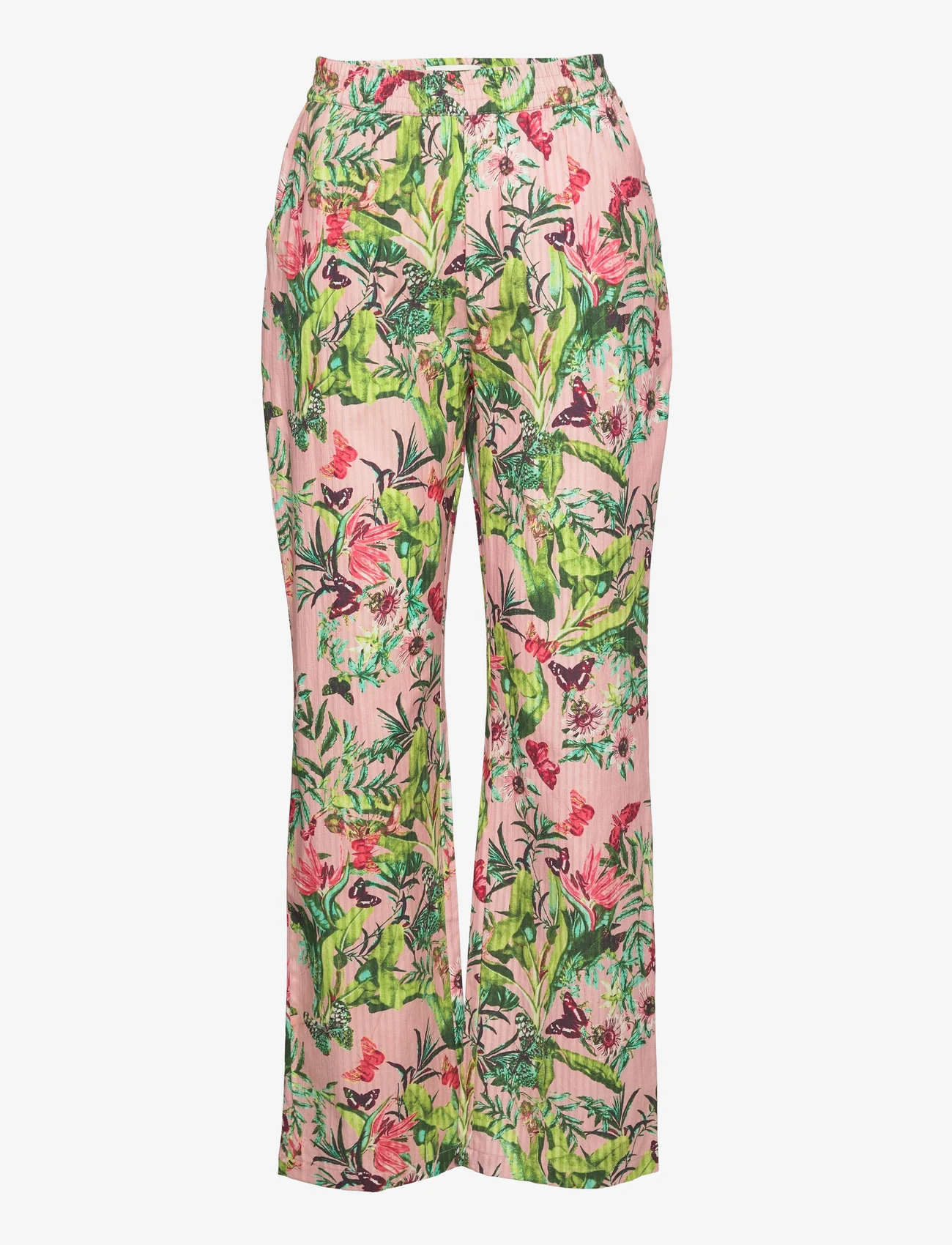 Lollys Laundry - Ted Pants - straight leg trousers - 74 flower print - 0