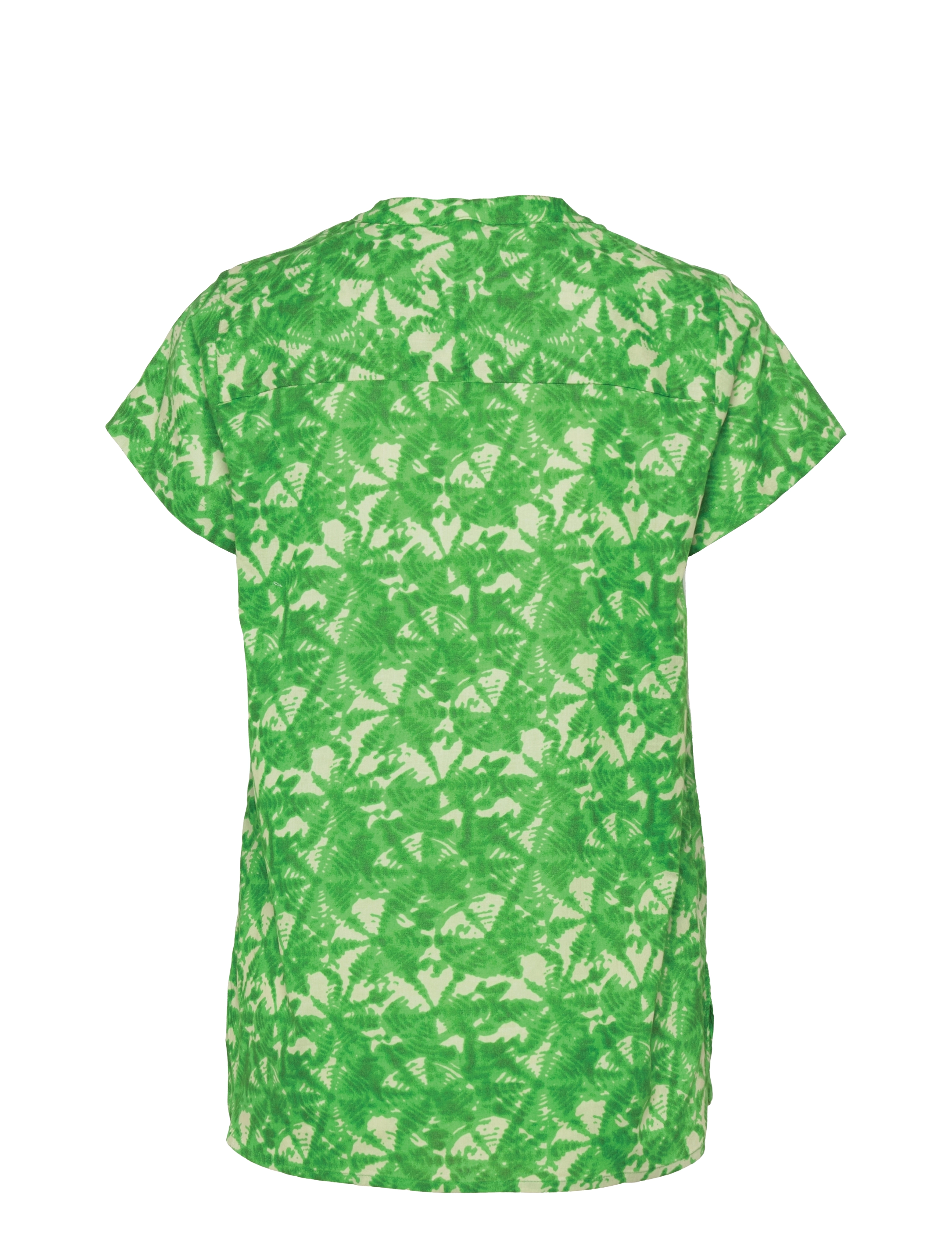 Lollys Laundry - Heather Top - kortärmade blusar - 40 green - 1