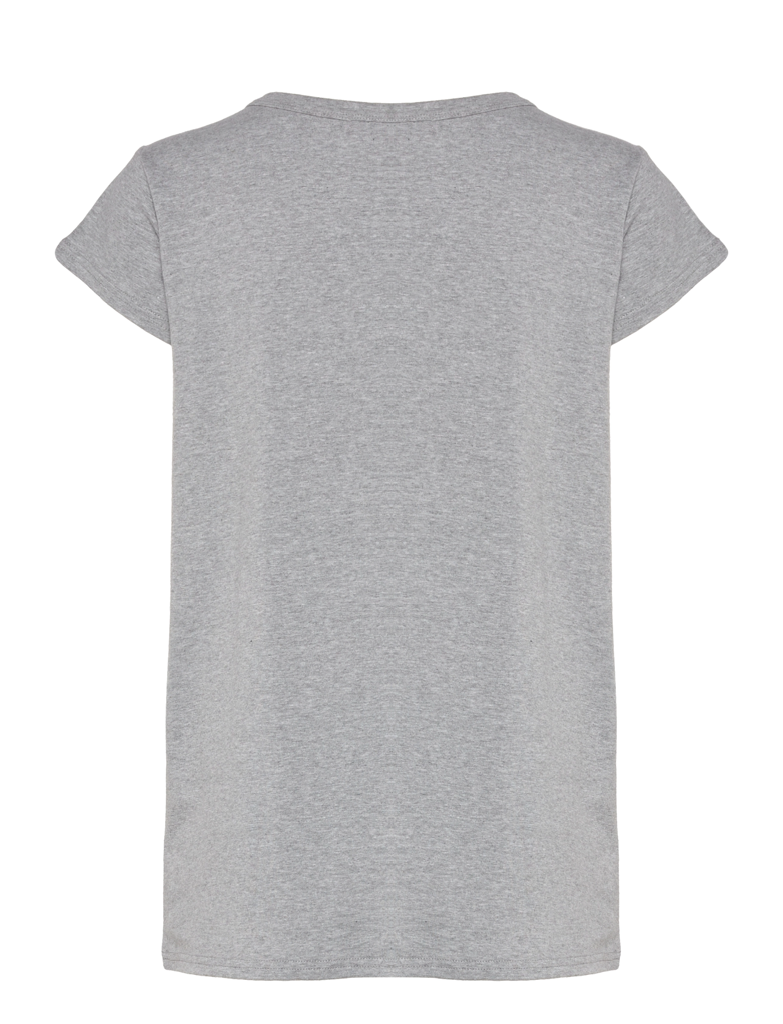 Lollys Laundry - Erika Tee - 11 grey melange - 1