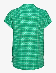 Lollys Laundry - Heather Top - short-sleeved blouses - green - 1
