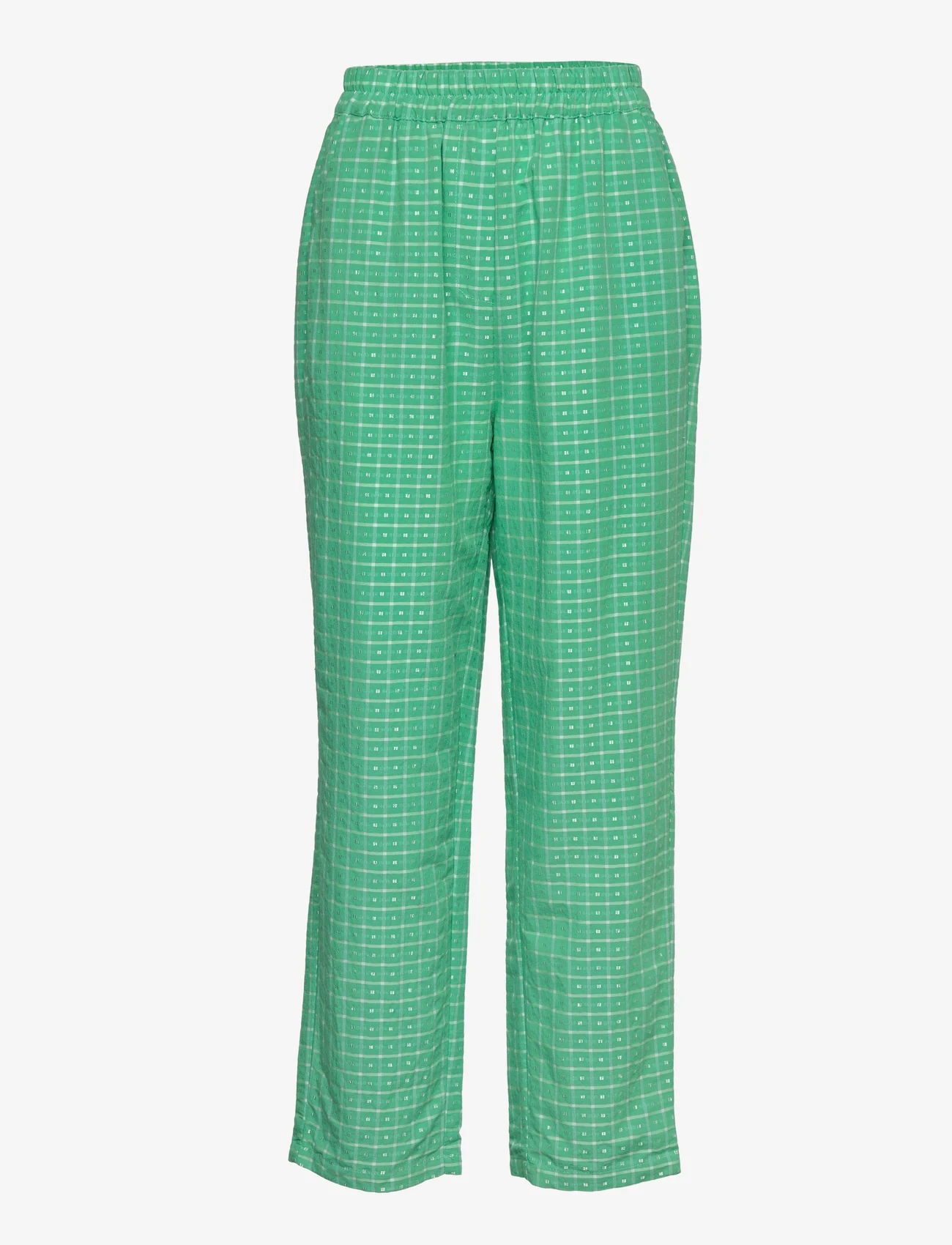Lollys Laundry - Bill Pants - straight leg trousers - green - 0