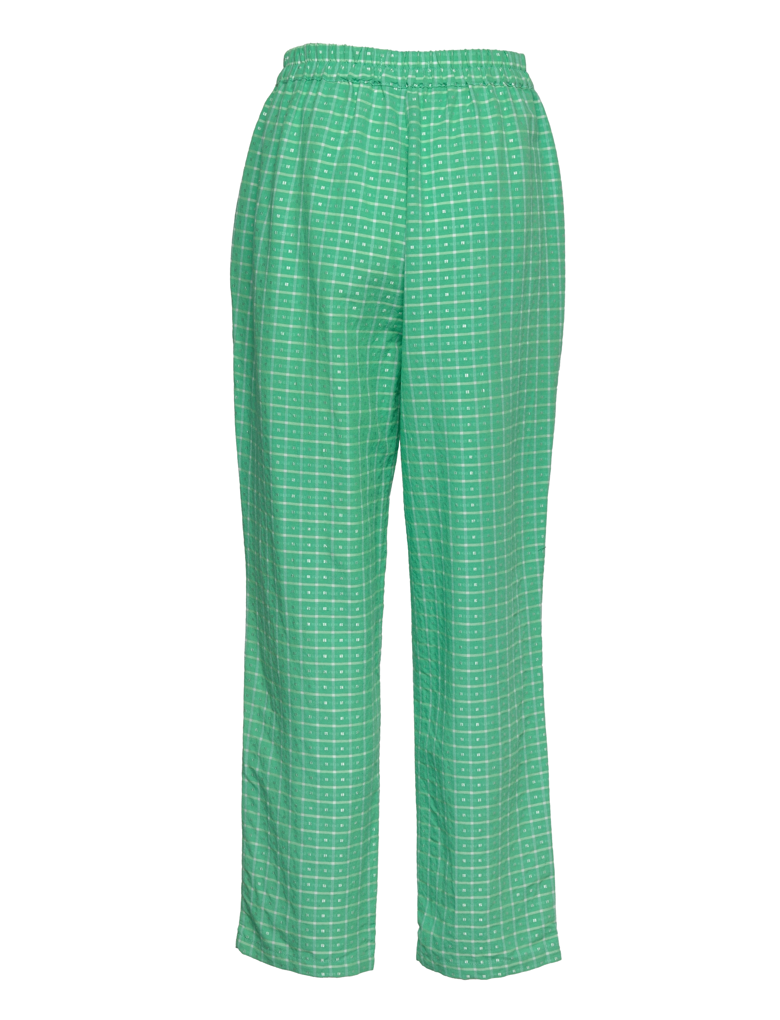 Lollys Laundry - Bill Pants - tiesaus kirpimo kelnės - green - 2