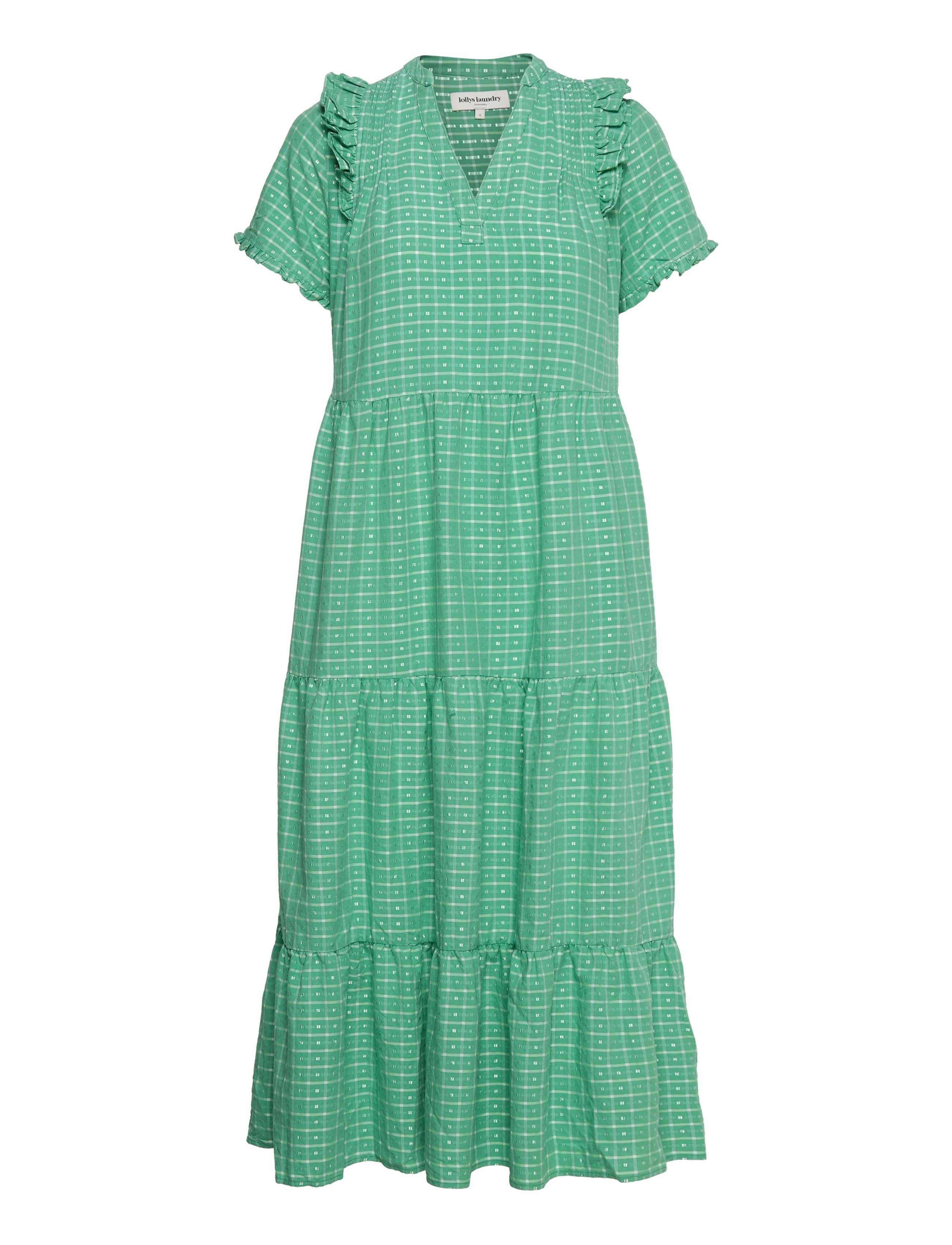 LOLLYS LAUNDRY Freddy Kleid Grün - XS - Damen