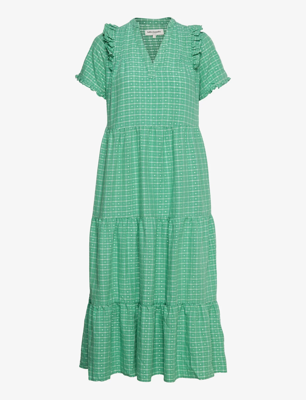 Lollys Laundry - Freddy Dress - summer dresses - green - 0