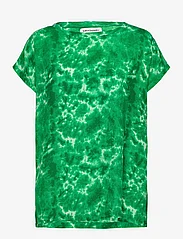 Lollys Laundry - Krystal Top - blouses korte mouwen - green - 0
