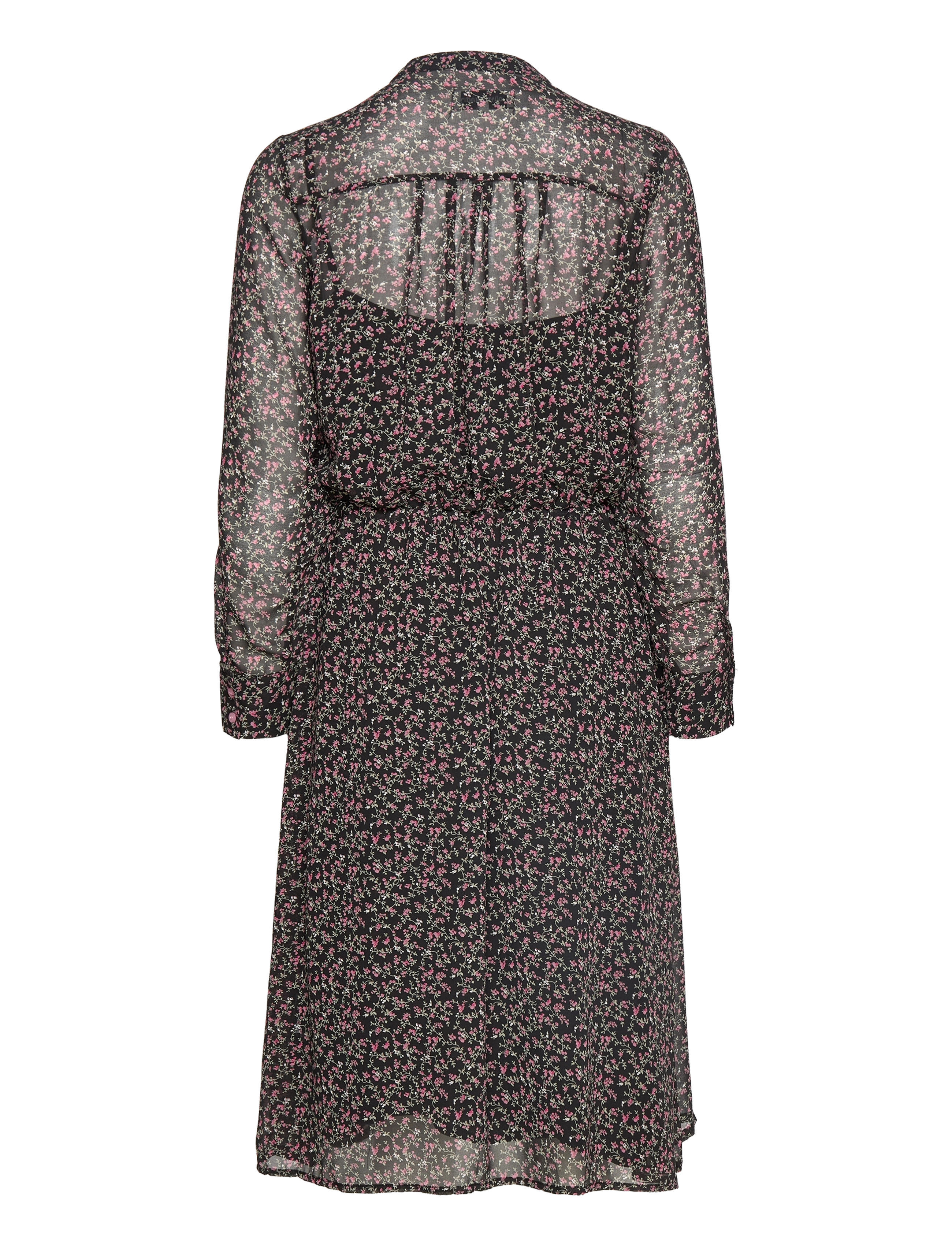 Lollys Laundry - Fiona Dress - midi kjoler - 74 flower print - 2