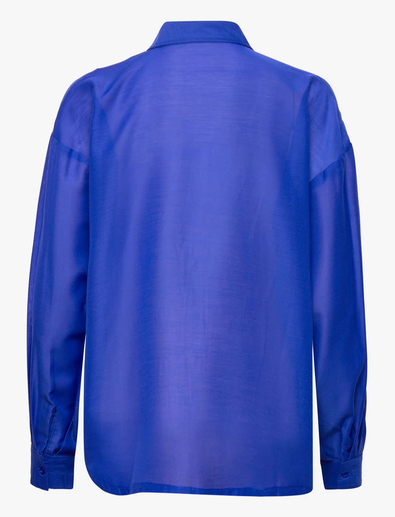 Lollys Laundry - Nola Shirt - koszule z długimi rękawami - 97 neon blue - 1