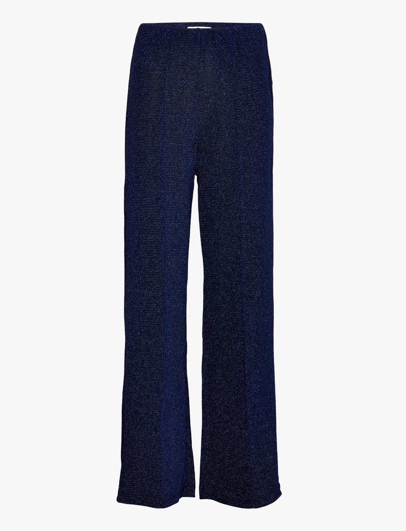Lollys Laundry - Chile Pants - plačios kelnės - dark blue - 0