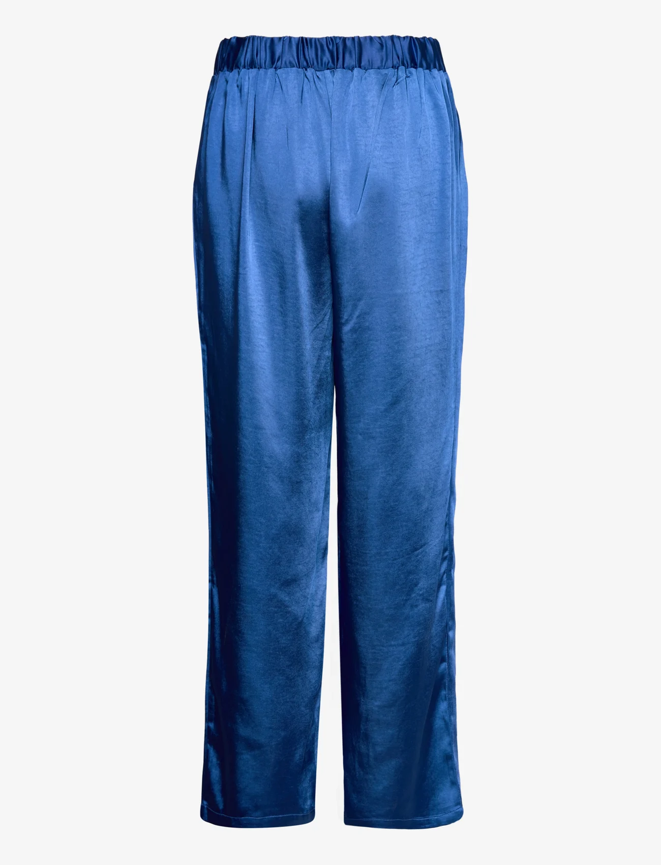 Lollys Laundry - Henry Pants - wide leg trousers - neon blue - 1