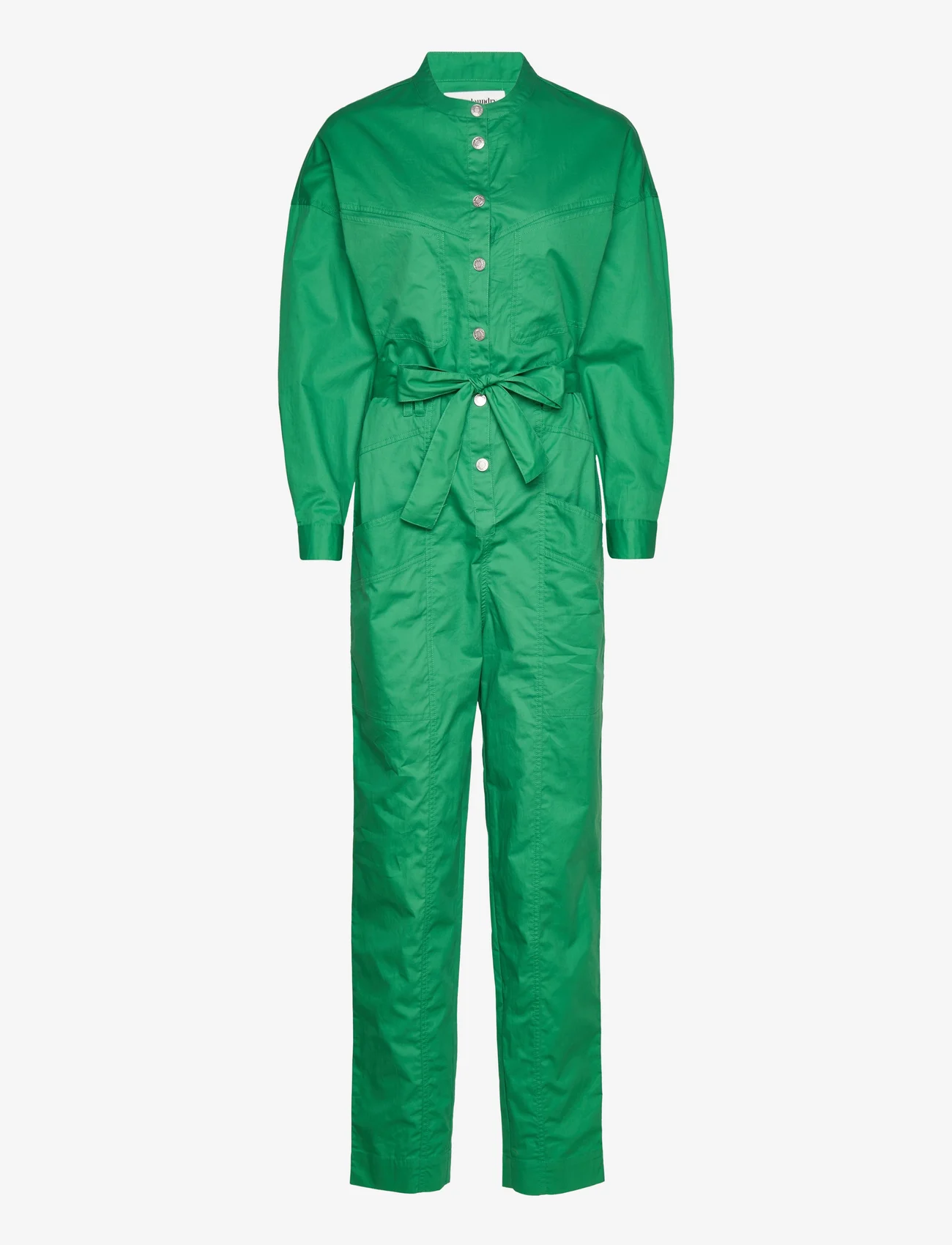 Lollys Laundry - Yuko Jumpsuit - buksedragter - 40 green - 0