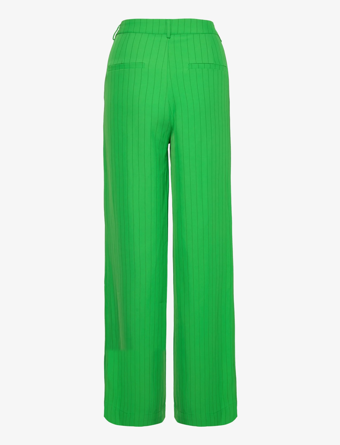 Lollys Laundry - Leo Pants - bukser med brede ben - 40 green - 1