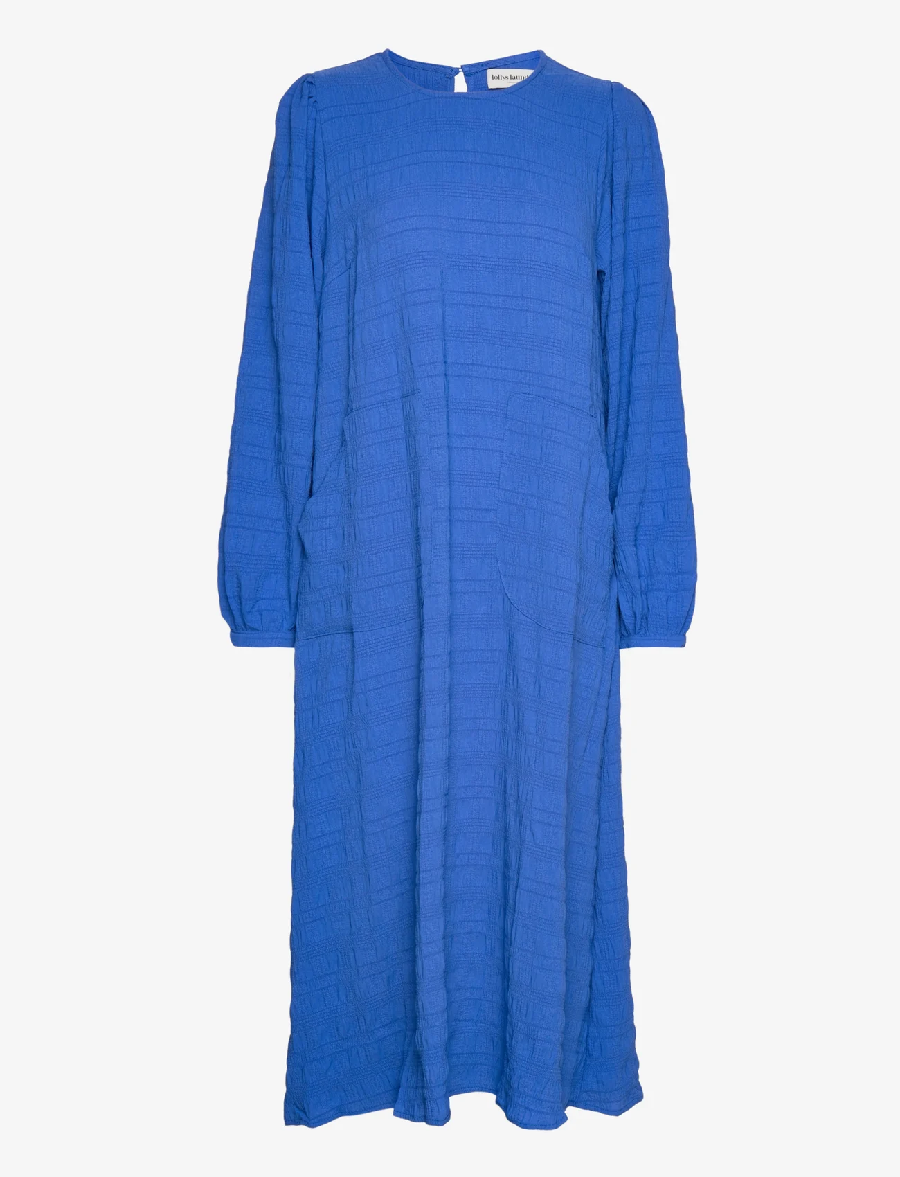 Lollys Laundry - Lucas Dress - midiklänningar - blue - 0