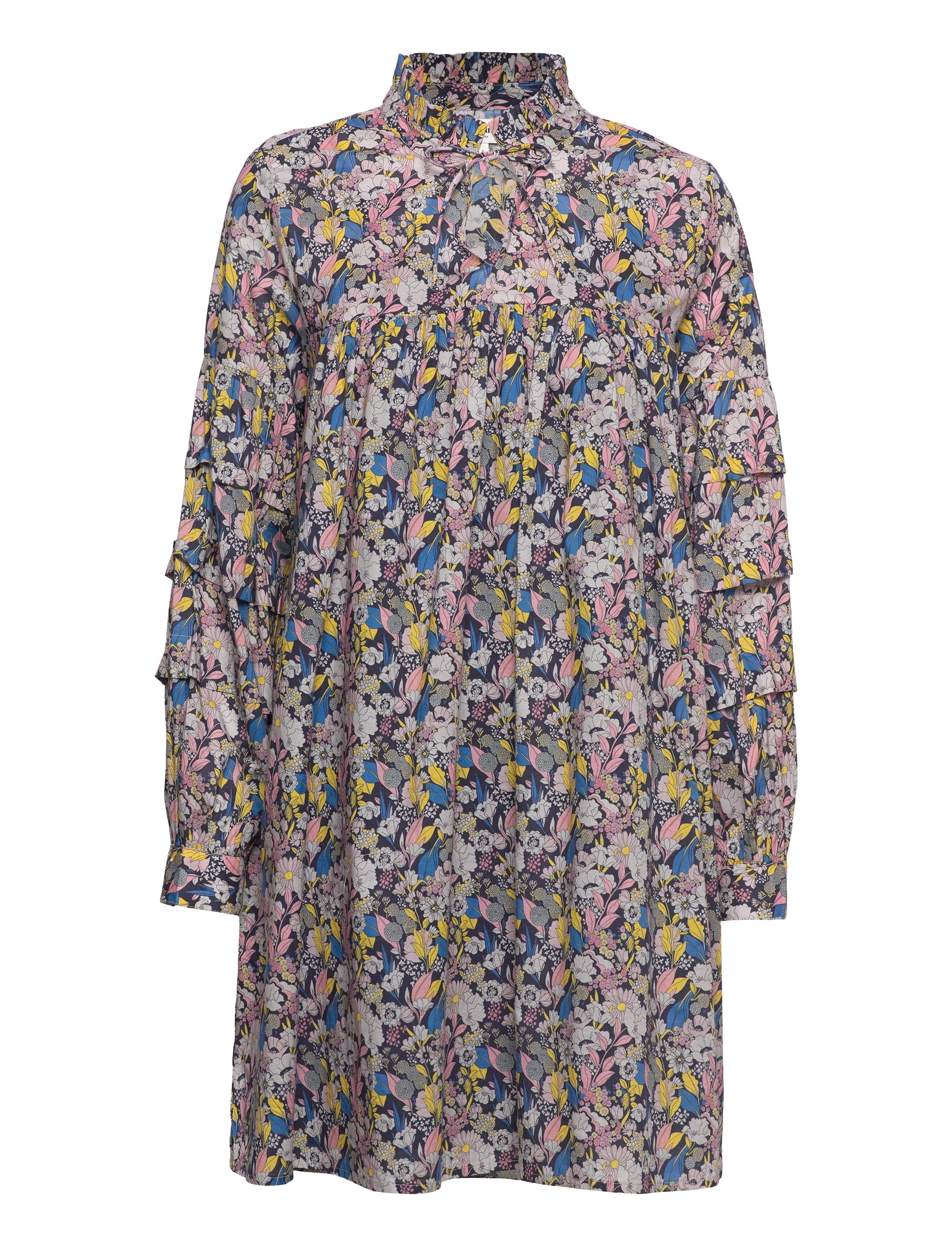 Lollys Laundry Georgia Dress - Tunikaer - 74 FLOWER PRINT / multi