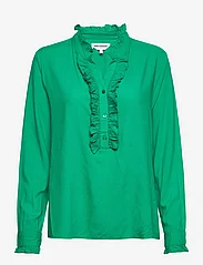 Lollys Laundry - Franka Shirt - pikkade varrukatega pluusid - green - 0