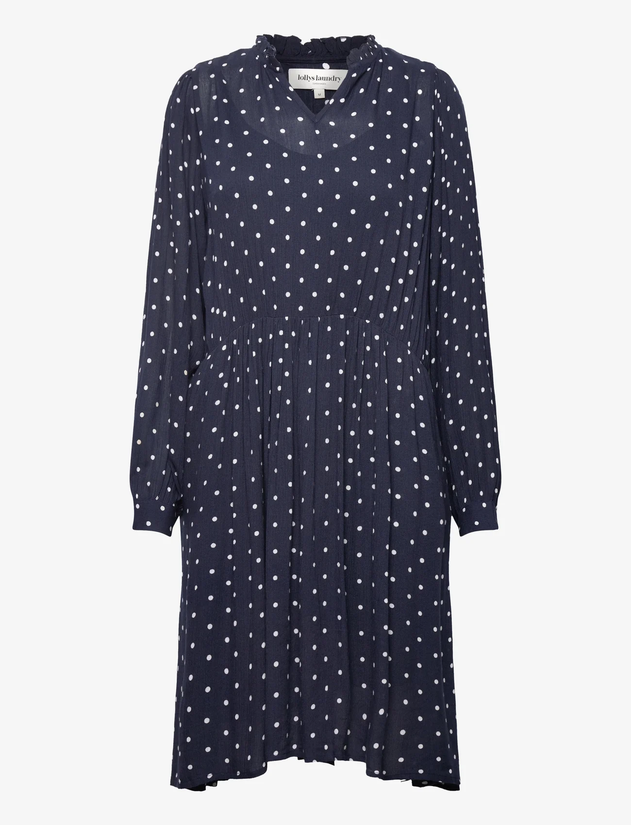 Lollys Laundry - Finnley Dress - midi kjoler - 76 dot print - 0