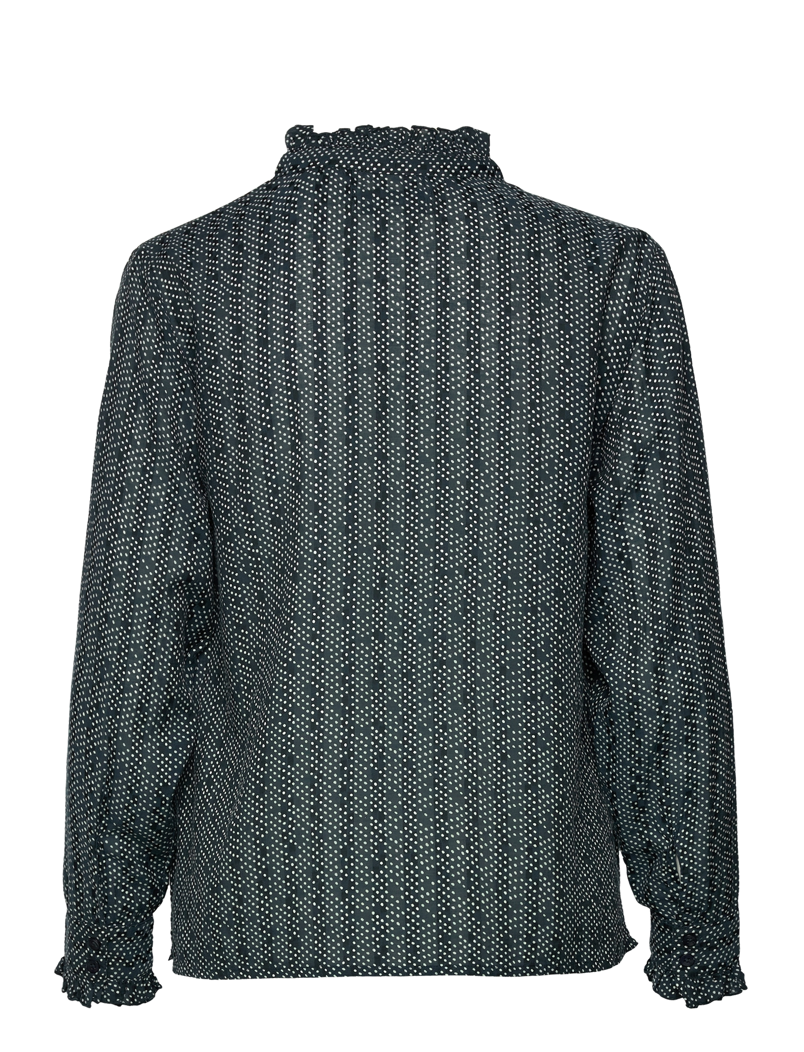 Lollys Laundry - Franka Shirt - langærmede bluser - dot print - 1