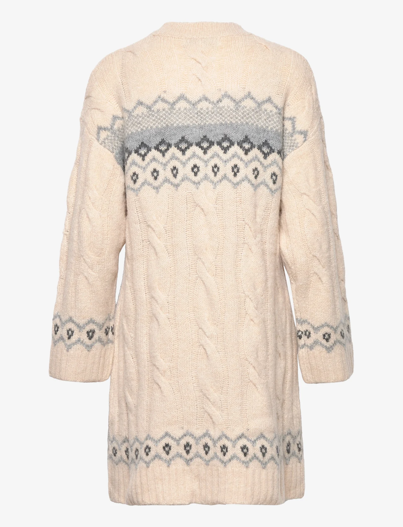 Lollys Laundry - Gigi Jumper - knitted dresses - ecru - 1