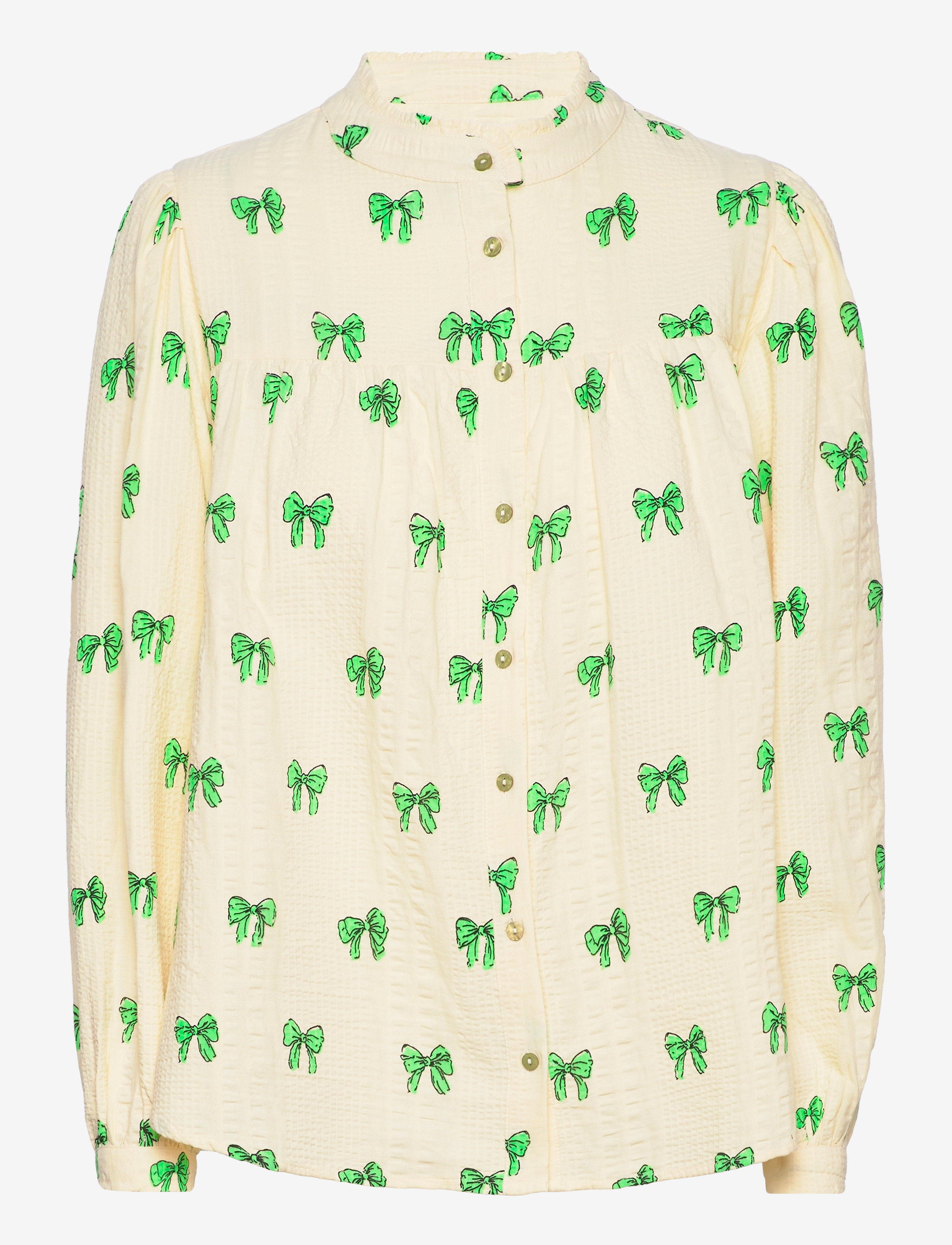 Lollys Laundry - Cara Shirt - 91 neon green - 1