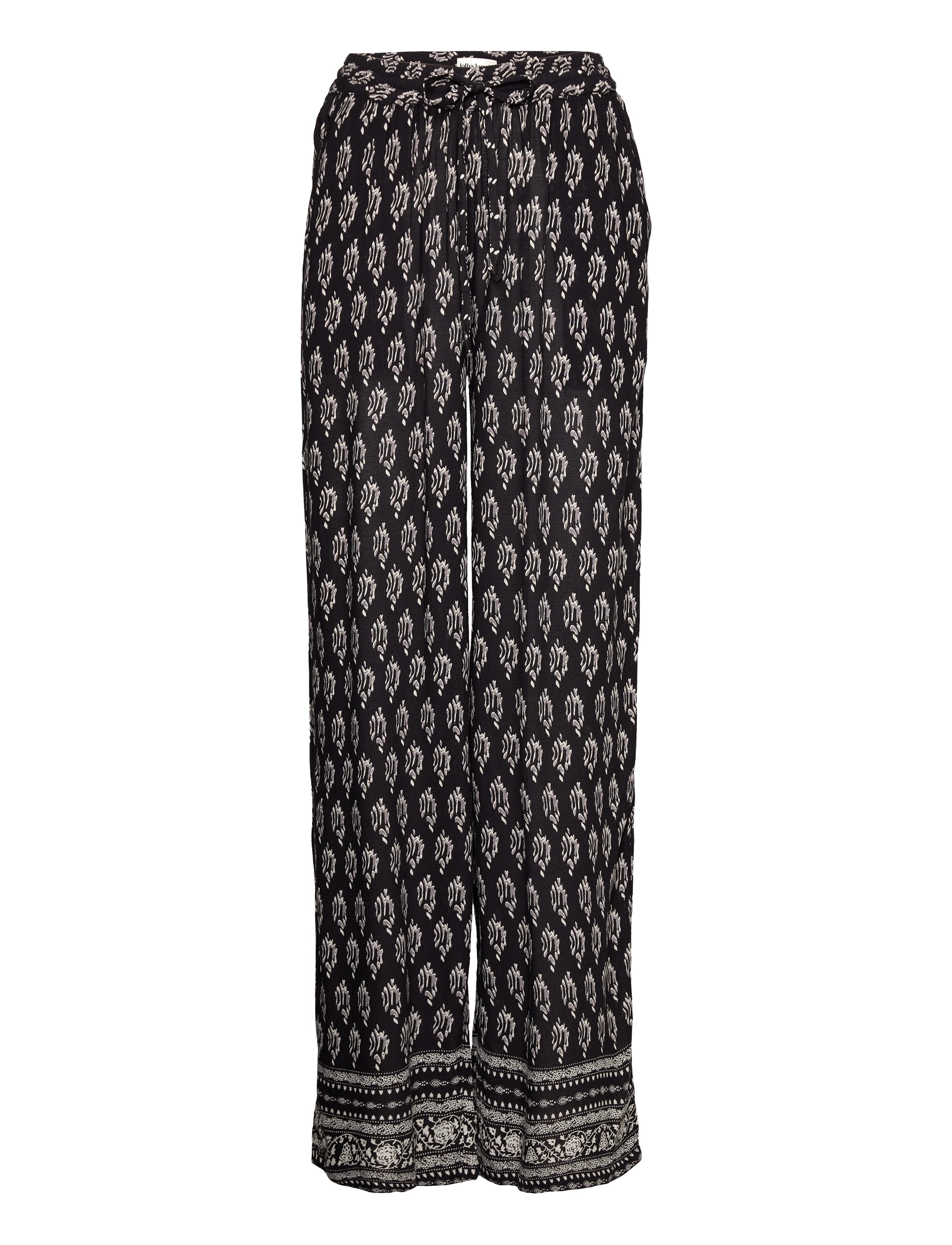 Lollys Laundry - Rita Pants - washed black - 0