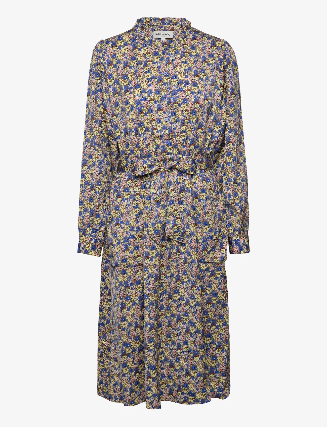 Lollys Laundry - Karlo Dress - marškinių tipo suknelės - 20 blue - 0
