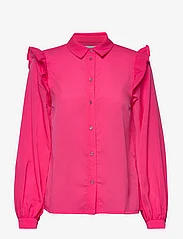 Lollys Laundry - Alexis Shirt - long-sleeved shirts - 98 neon pink - 0