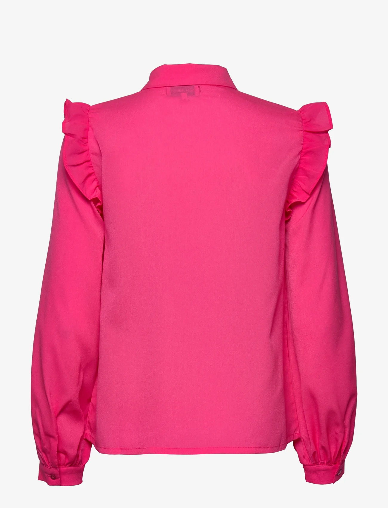 Lollys Laundry - Alexis Shirt - long-sleeved shirts - 98 neon pink - 1