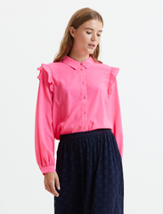 Lollys Laundry - Alexis Shirt - long-sleeved shirts - 98 neon pink - 2
