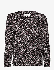 Lollys Laundry - Helena Shirt - long-sleeved blouses - 74 flower print - 0
