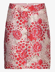 Lollys Laundry - Aqua Skirt - korta kjolar - 90 coral - 0