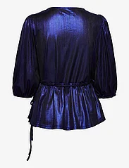 Lollys Laundry - Denver Blouse - long-sleeved blouses - 20 blue - 1