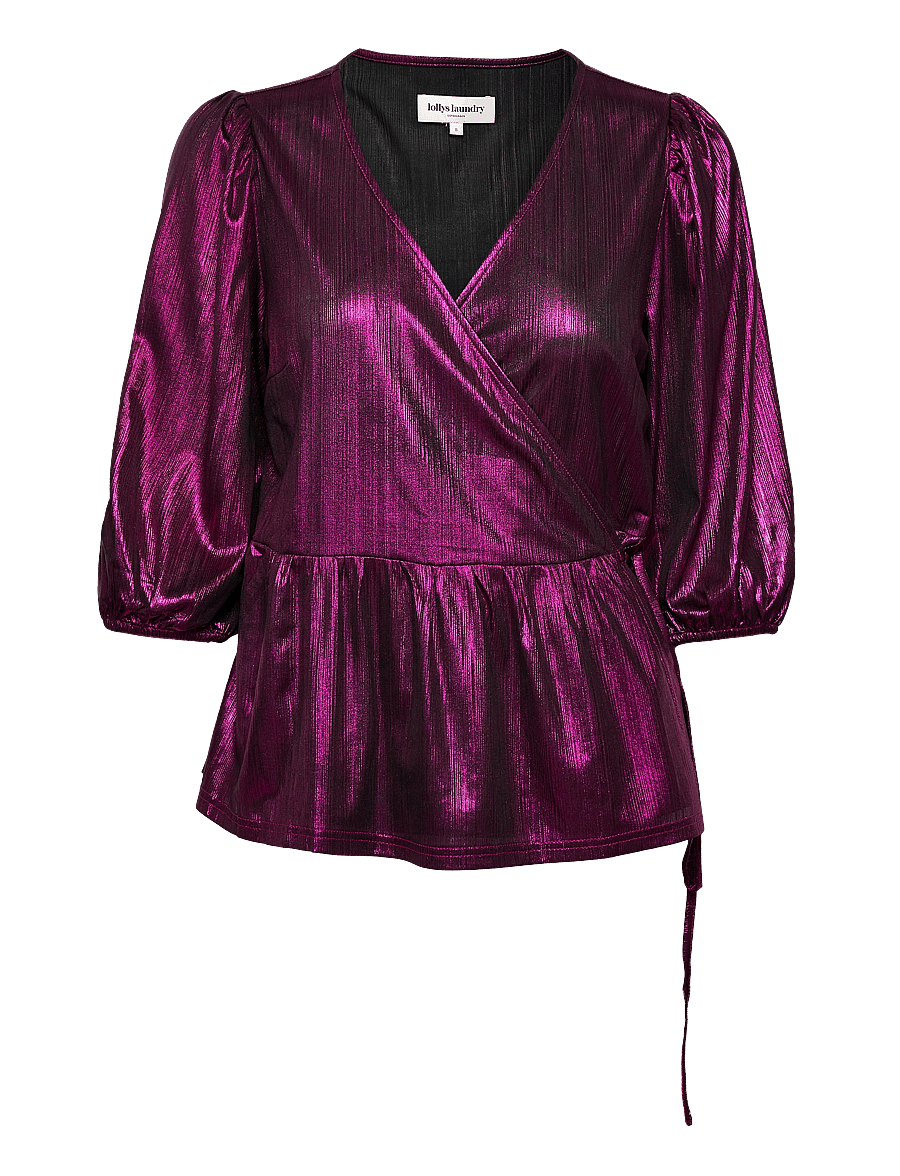Lollys Laundry - Denver Blouse - langärmelige blusen - 51 pink - 0