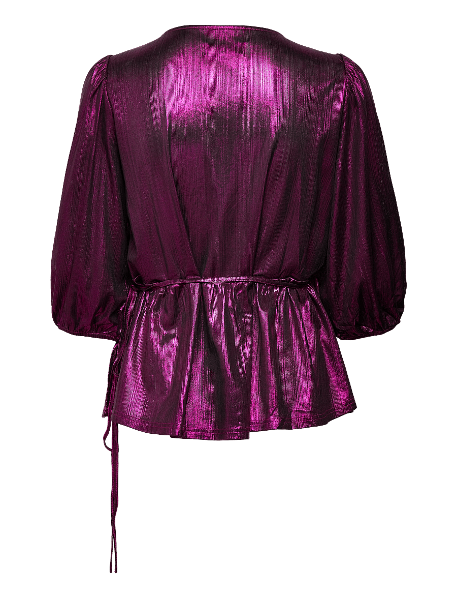 Lollys Laundry - Denver Blouse - langärmelige blusen - 51 pink - 1