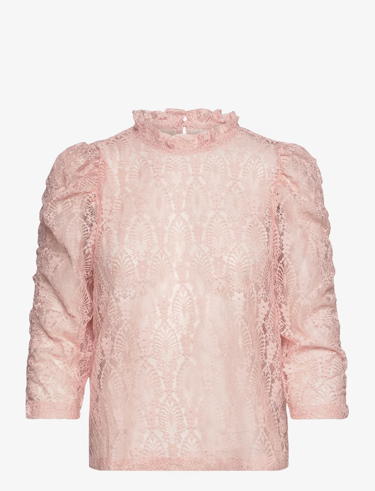 Lollys Laundry - Lilou Blouse - long-sleeved blouses - 84 light pink - 0